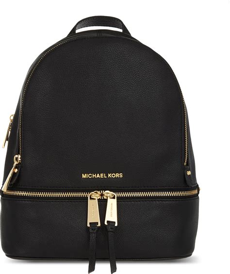 michael kors large black backpack|Michael Kors small backpacks.